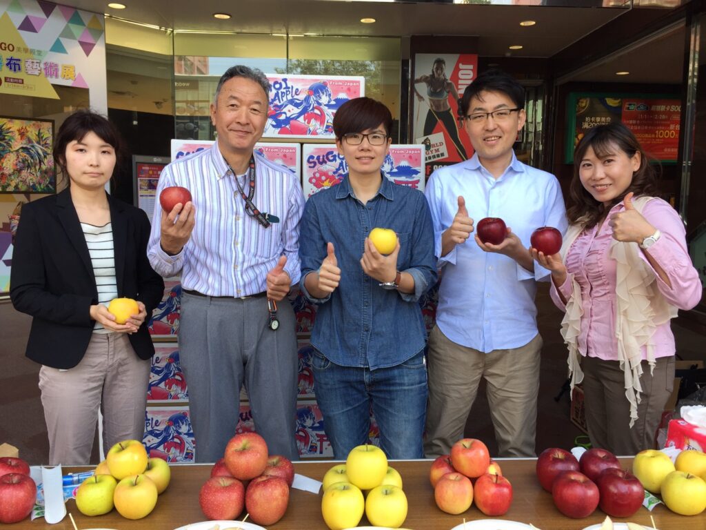 看好台灣市場 日本青森將引進「千雪蘋果」。圖/弘運吉食公司提供