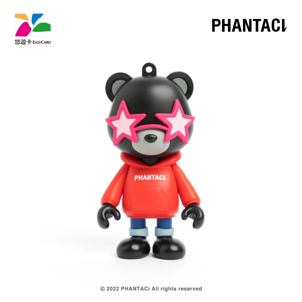 每個人都該擁有phanta-bear，周董潮牌phantaci推出立體造型悠遊卡