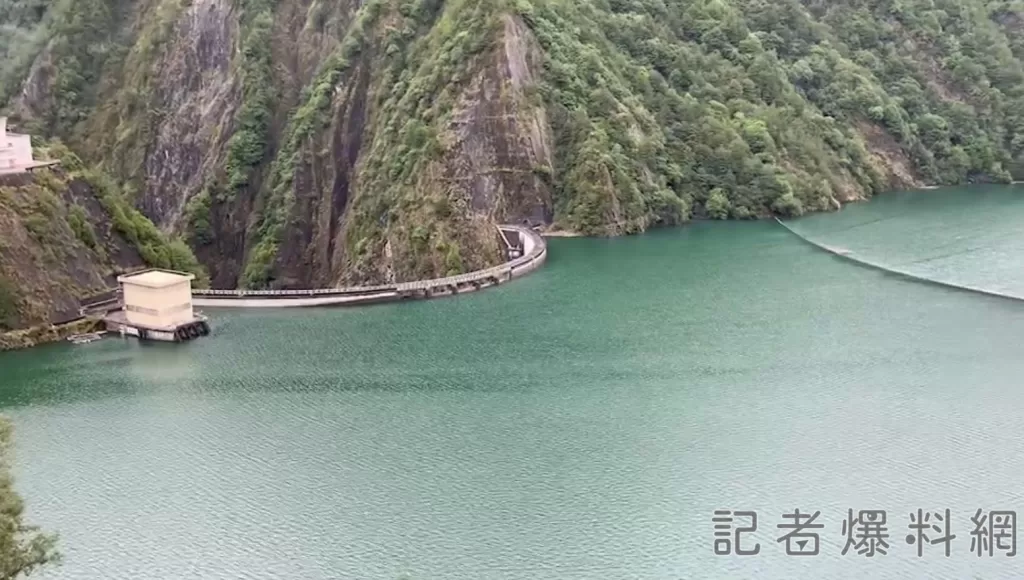 颱風未替中市山區帶來大雨-但德基水庫進水量大增