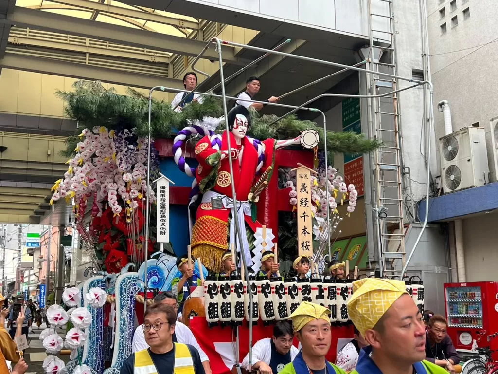 欣賞日本傳統文化｜魏嘉彥參與盛岡山車秋祭