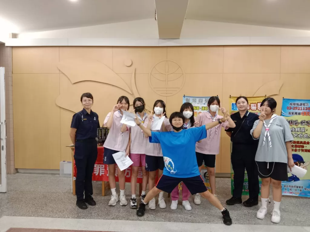 守護青少年傳遞『識詐』觀念│永和警進入校園「反毒」、「反詐騙」宣導