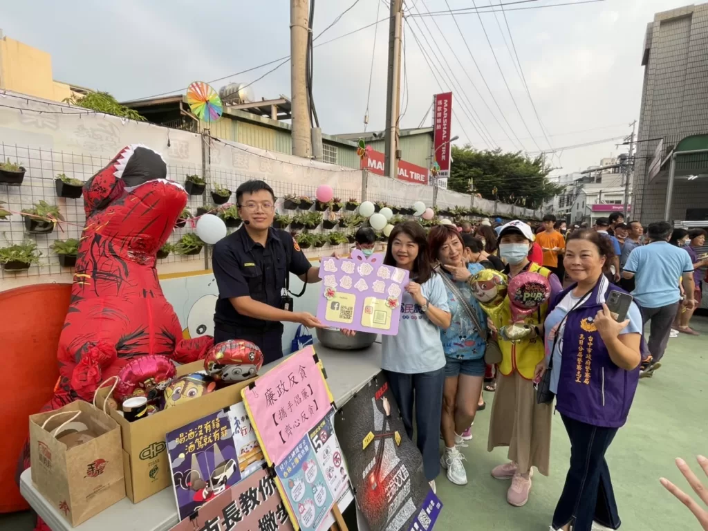 烏日分局音樂響宴｜音樂聚會、警民合作宣導社區安全