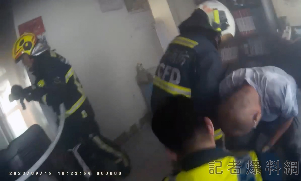 更新/中市7旬男子意圖縱火 警消到場8人遭潑酸攻擊 8 1 26 | 139線,彰化,自行車 記者爆料網